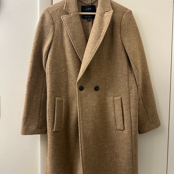 J. Crew Women’s Brown Wool Coat - Picture 3 of 7